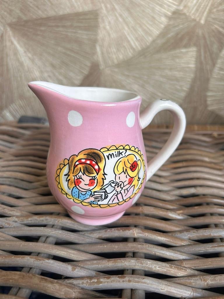 Roze melkkan blond Amsterdam, Ophalen, Nieuw, Keramiek, Blond Amsterdam