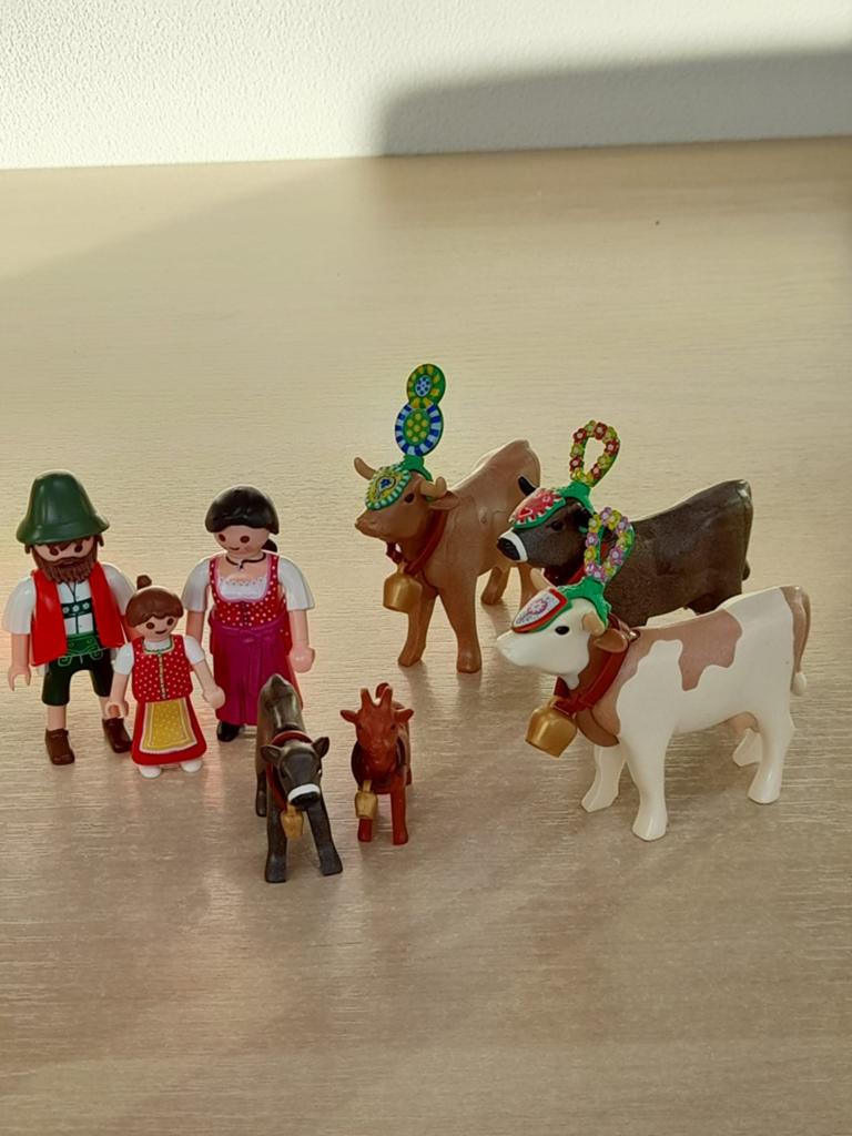 Playmobil 5425 vida en la montaña alpenhallen complete set, Ophalen of Verzenden, Zo goed als nieuw