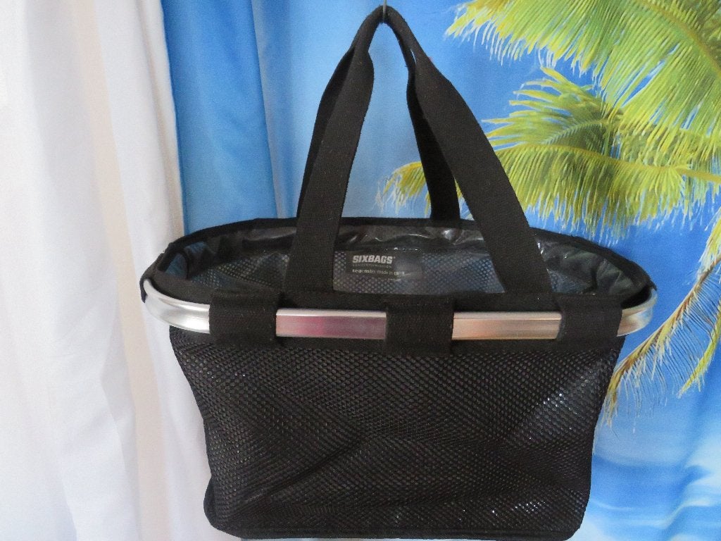 six bags mand kunststof hoes erin / picnic mand, Ophalen of Verzenden, Gebruikt