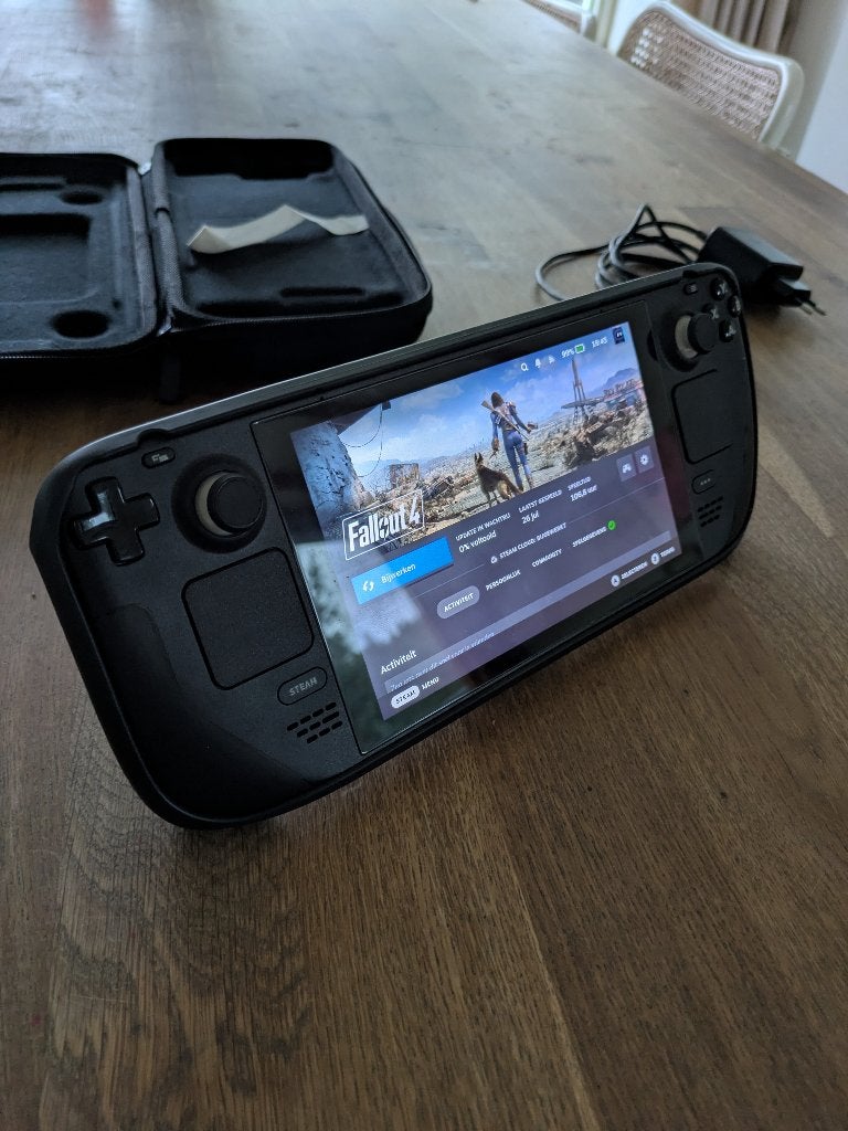 steamdeck lcd 256gb, Spelcomputers en Games, Ophalen of Verzenden, Valve, Zo goed als nieuw