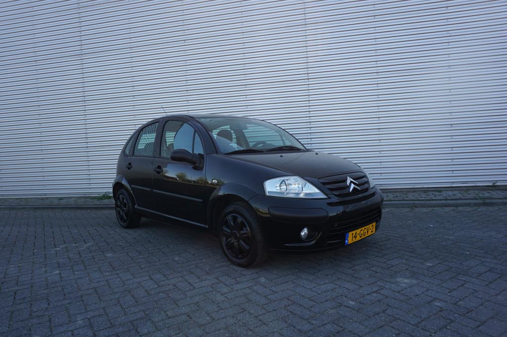 Citroën C3 1.4i Ligne Prestige Airco / Elektr. ramen / NAP, Voorwielaandrijving, 989 kg, Zwart, Origineel Nederlands