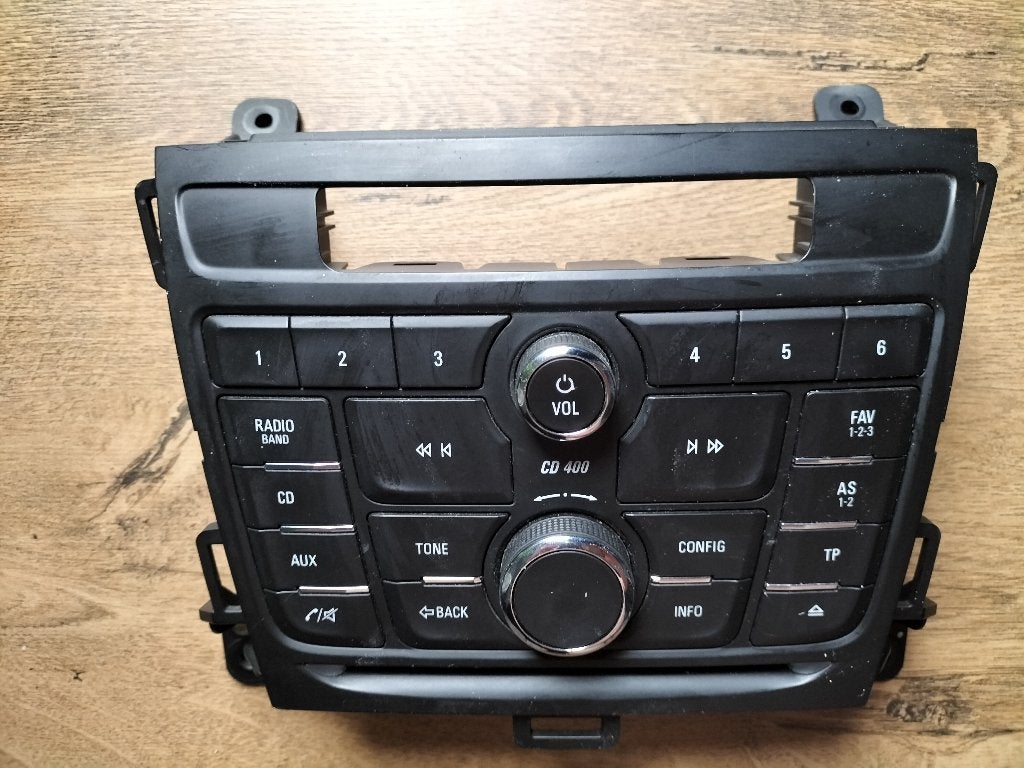Opel CD400 radio bedieningspaneel. Astra / Zafira etc, Auto diversen, Ophalen of Verzenden