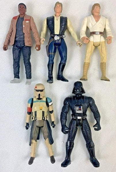Star Wars Actiefiguren set 5 stuks Kenner Hasbro verzameling, Verzamelen, Coolsingel 104, 3011 AG Rotterdam, Netherlands, Verzenden