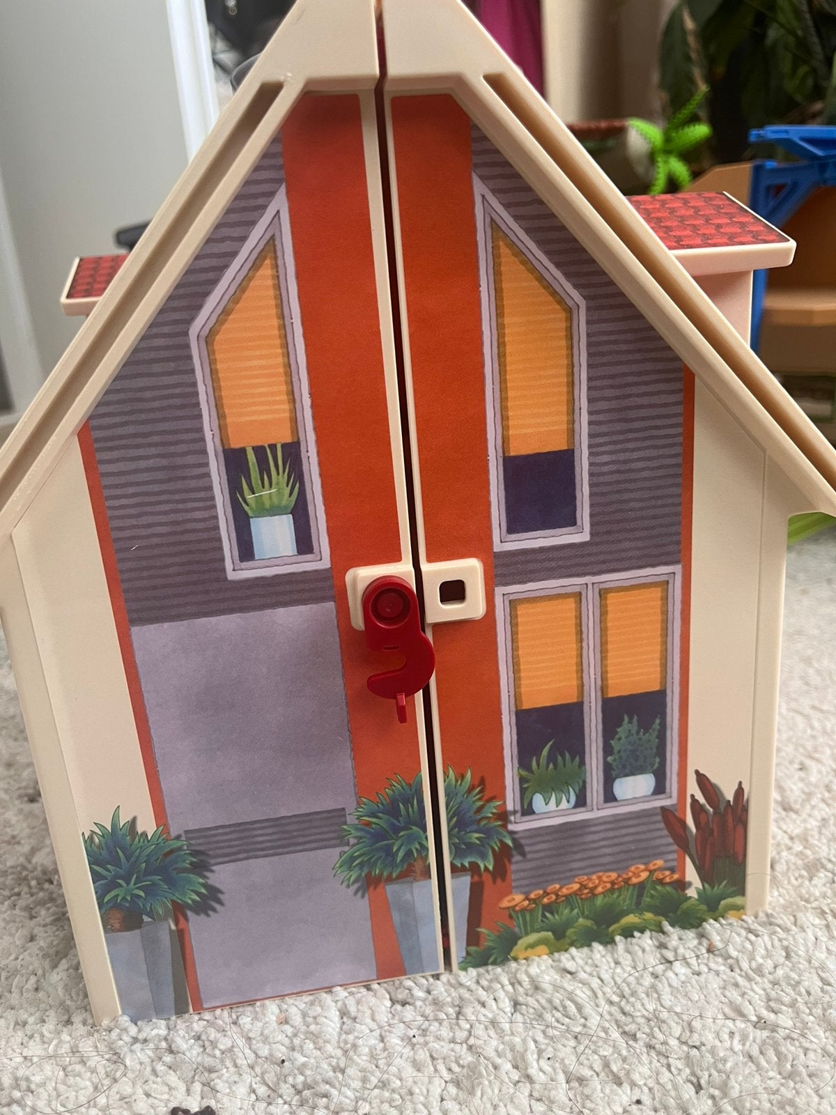 Playmobil meeneem huisje 5167, Ophalen of Verzenden, Gebruikt, Poppenhuis
