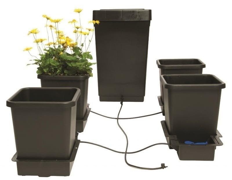 AutoPot 4 Pot Systeem - 4x 7,5L potten (excl. watervat), Ophalen of Verzenden, Zo goed als nieuw