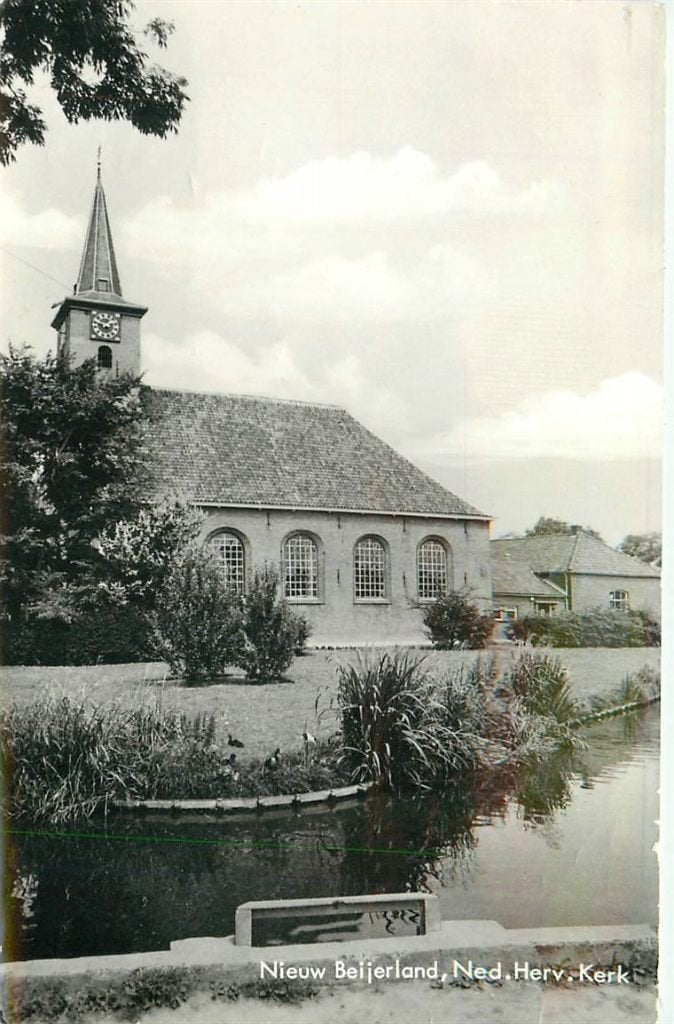 702-092-035 Nieuw Beijerland Ned Herv Kerk, Verzenden, Voor 1920, Zuid-Holland