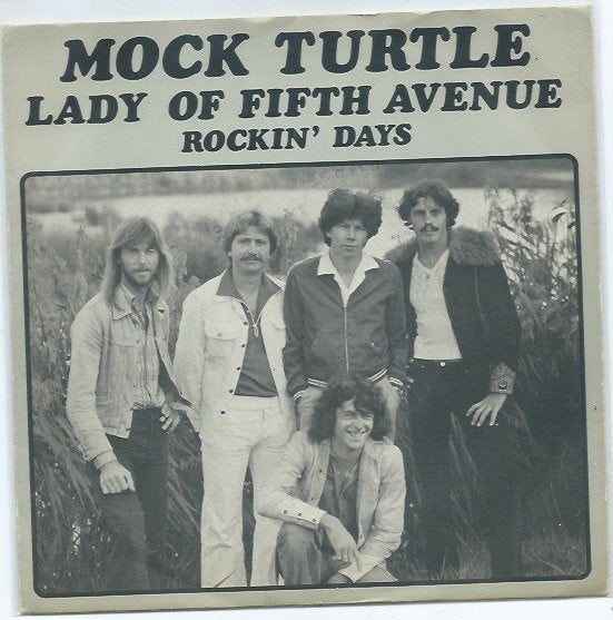 Nederbeat- Mock Turtle- Lady of Fifth Avenue, 7 inch, Ophalen of Verzenden, Zo goed als nieuw, Beschermende buitenhoes