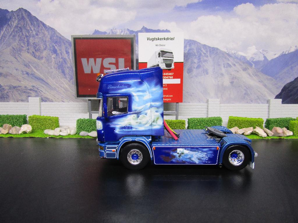 Wsi 01-3746 Scania R4 Topline 4x2 , Steenbergen, Ophalen, Nieuw, Bus of Vrachtwagen, Wsi