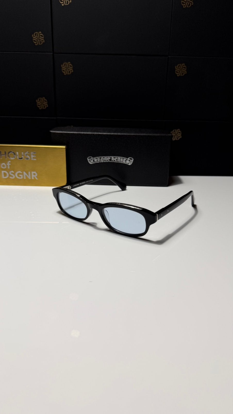 Chrome hearts lowrider zonnebril, Ophalen of Verzenden, Zo goed als nieuw, Zwart, Overige merken