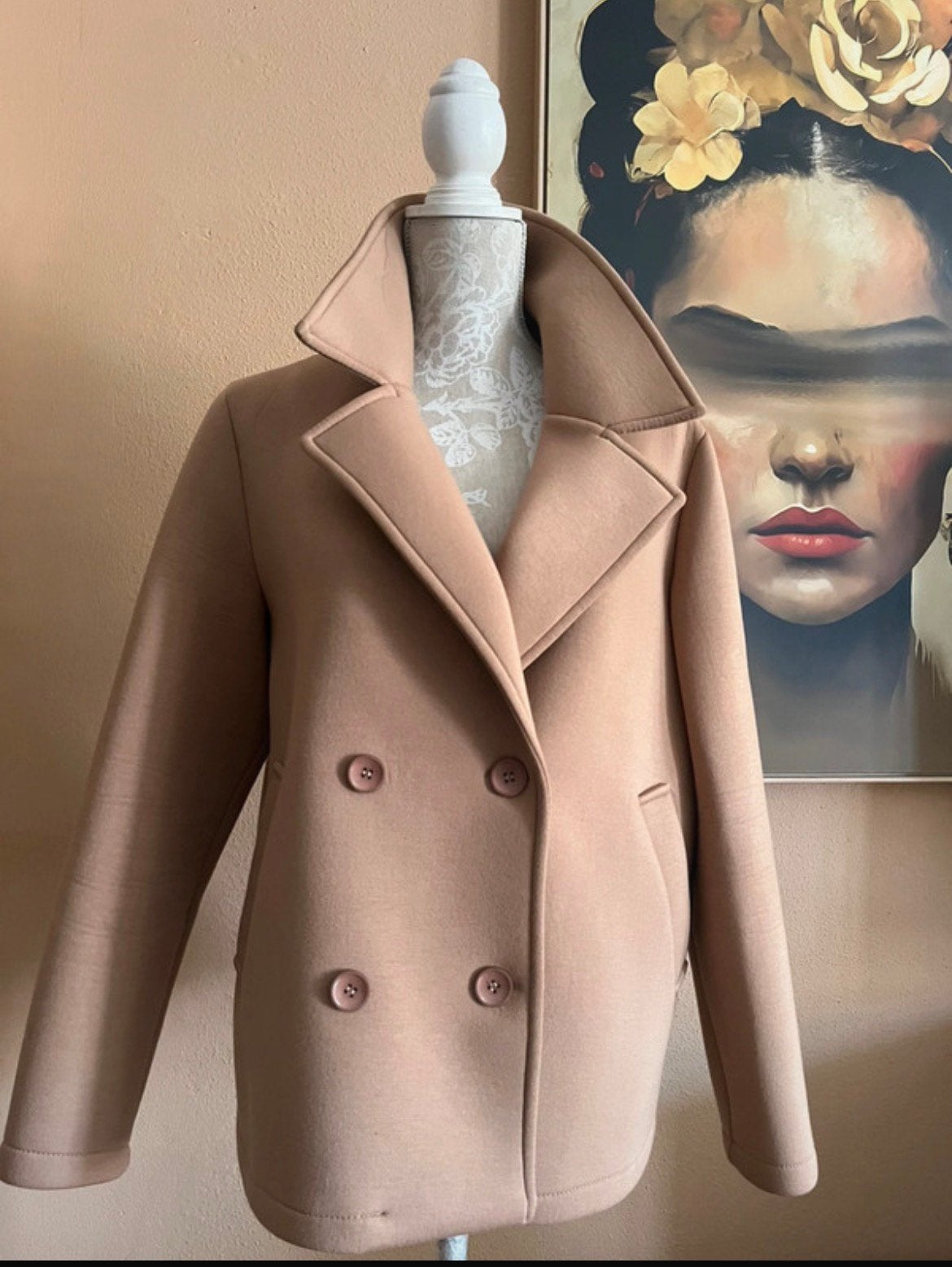 Scuba jasje nieuw, Ophalen, Nieuw, Maat 42/44 (L), Beige