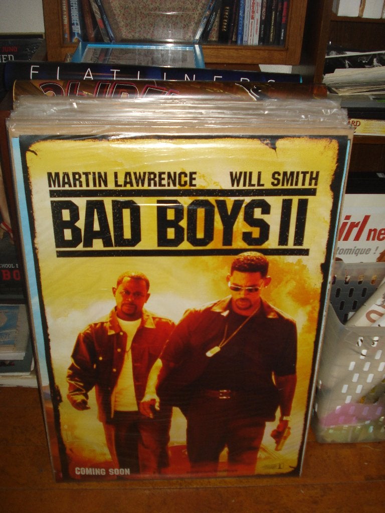 Bad boys 2 Filmposter, Ophalen, Zo goed als nieuw, A1 t/m A3, Film en Tv