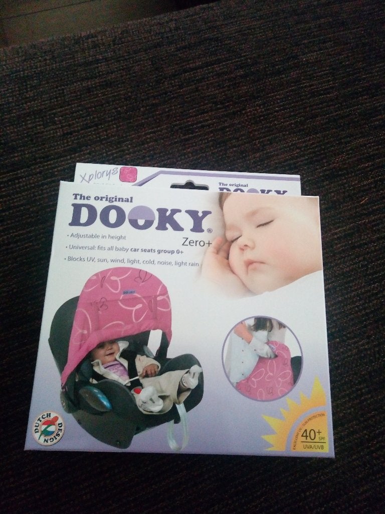 Dooky Zero+ - roze met vlinders - nieuw, Ophalen of Verzenden, Nieuw