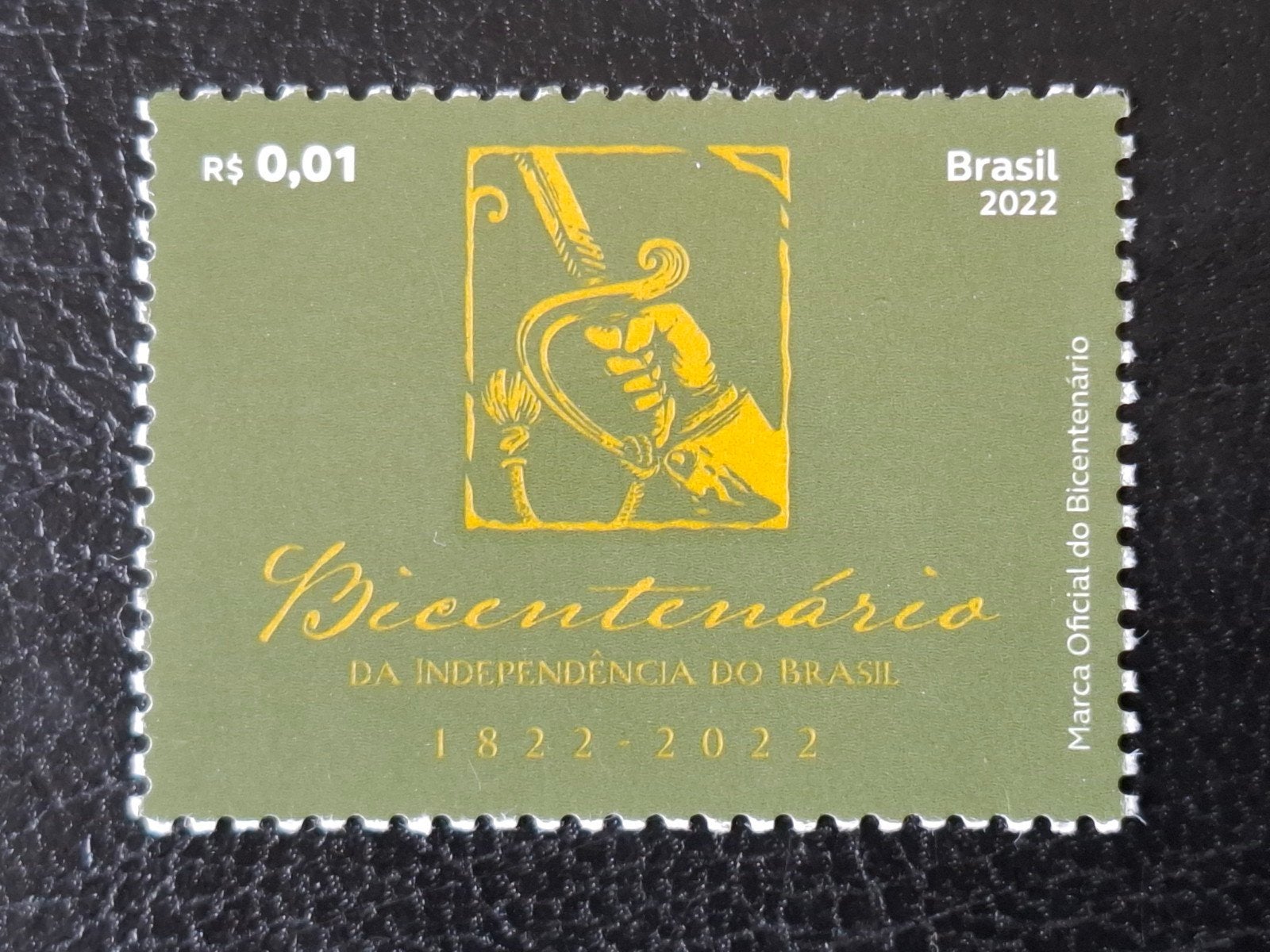 Brazilië 2022 Independence logo, Ophalen of Verzenden, Postfris, Zuid-Amerika