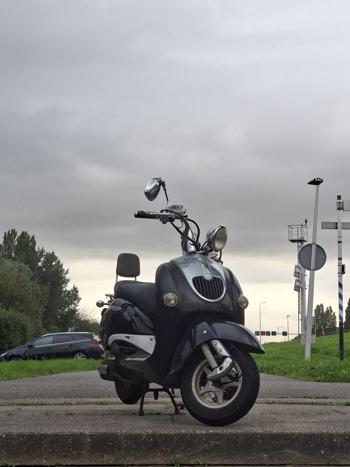 Senzo GT2 project/onderdelen, Fietsen en Brommers, Ophalen, Gebruikt, 1 versnellingen, 50 cc