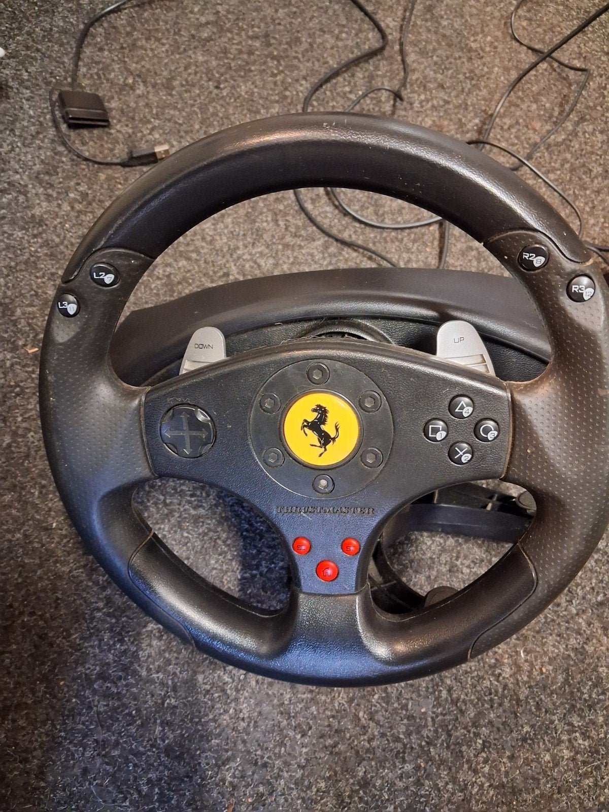 Thrustmaster Ferrari GT 3-in-1 Racing Wheel (V.1), Racestuur, Gebruikt, Ophalen of Verzenden, Thrustmaster