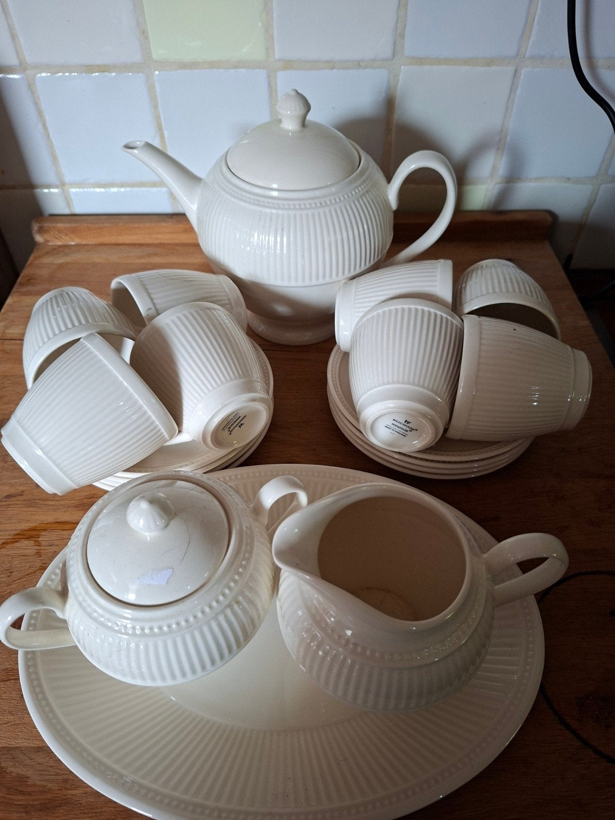 Wedgwood Windsor servies, Huis en Inrichting, Keuken | Servies, Klassiek, Ophalen of Verzenden, Zo goed als nieuw, Wedgwood