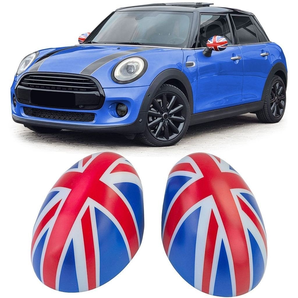 Spiegel Spiegelkappen Voor Mini F54 F55 F56 F57 Flag, Verzenden, Automotive Parts, A.parts@hotmail.nl, Trasmolenlaan 12 3447 GZ Woerden
