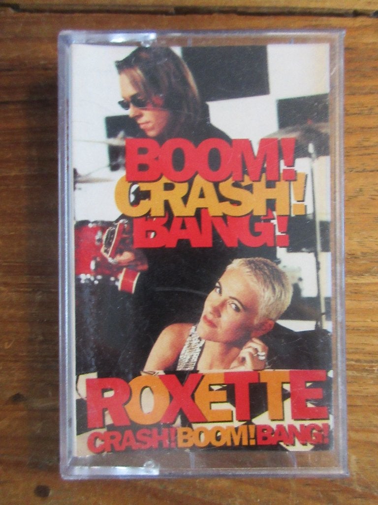 Roxette Crash! Boom! Bang! - Cassette Ukrain, Cd's en Dvd's, Cassettebandjes, Gebruikt, 1 bandje, Ophalen of Verzenden, Pop
