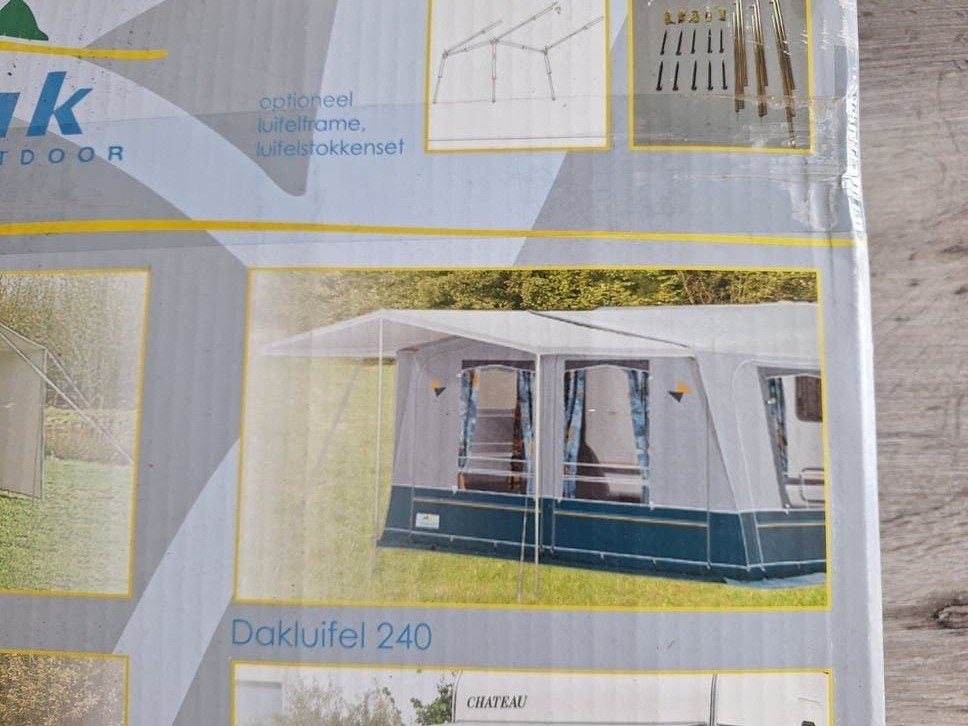 Gerjak caravan dakluifel incl stokkenset (Nieuw), Ophalen of Verzenden, Nieuw