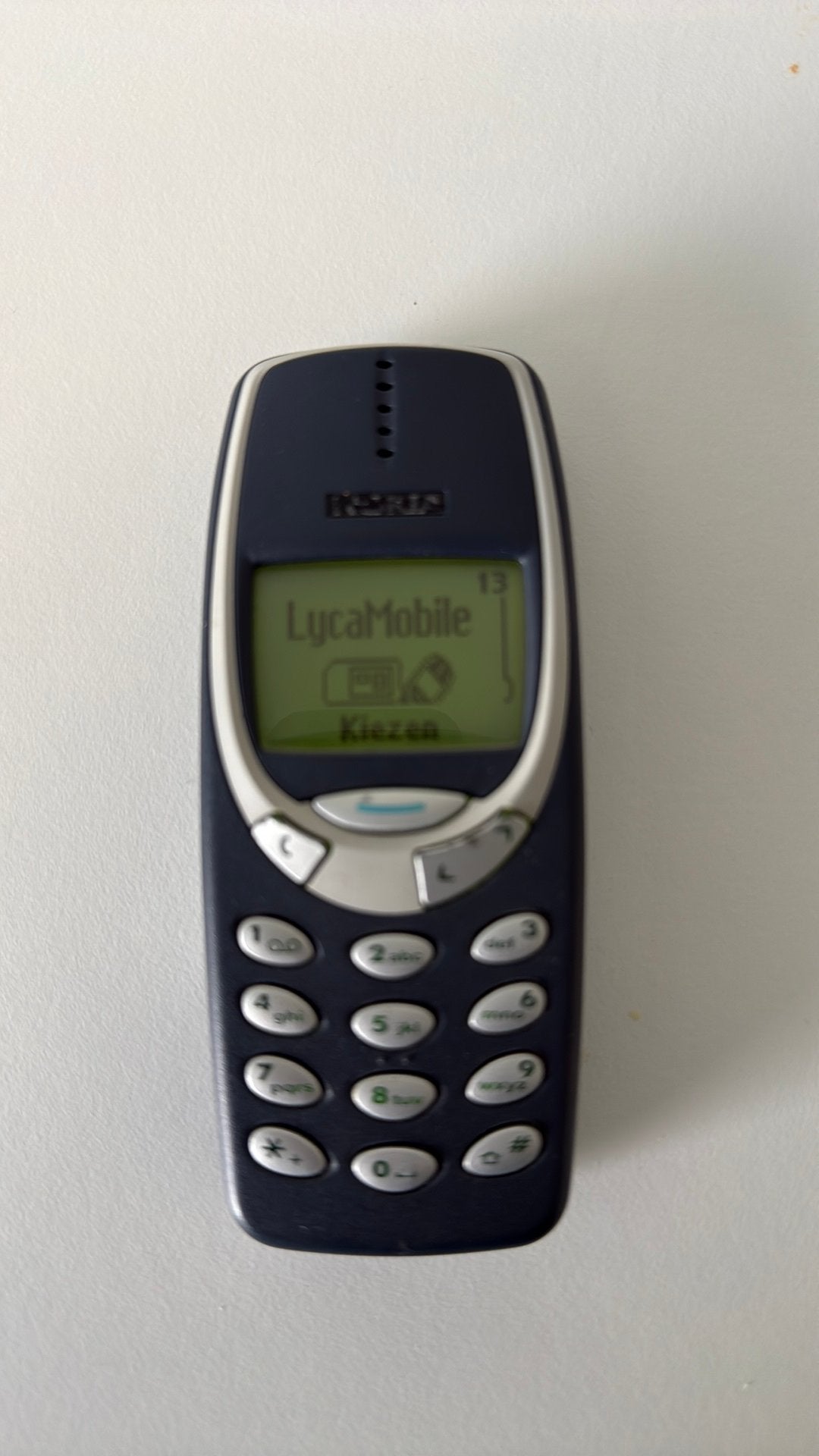 Nokia 3310 simvrij, Blauw, Geen camera, Ophalen of Verzenden, Zo goed als nieuw