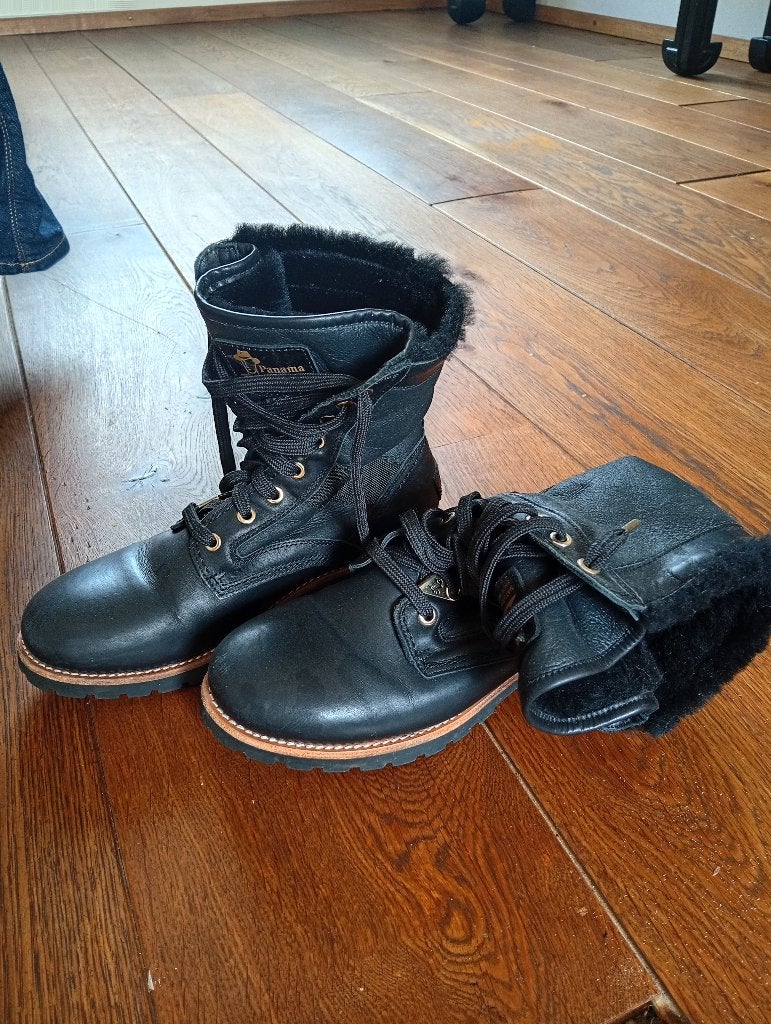Panama Jack laarsjes met 38, Kleding | Dames, Schoenen, Ophalen of Verzenden, Zo goed als nieuw, Zwart