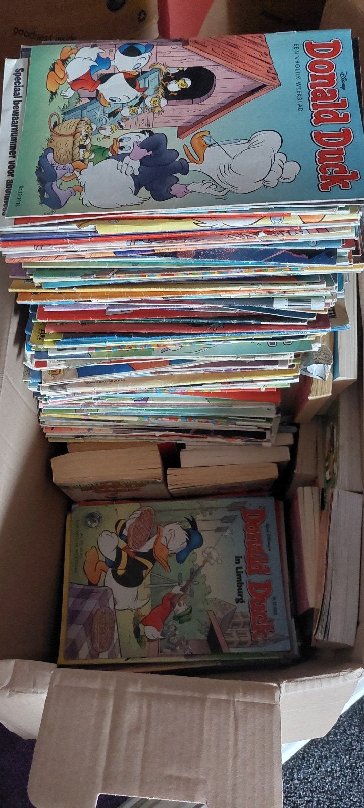Grote collectie Donald Duck stripboeken, Meerdere stripboeken, Ophalen, Gelezen, Walt Disney