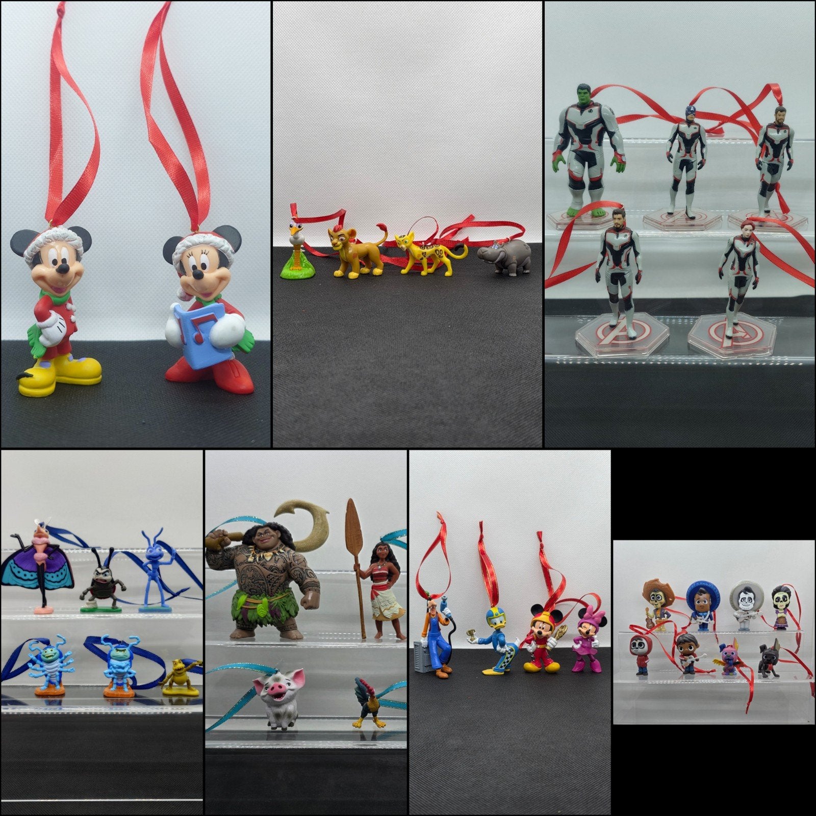 Disney sets sets kerst ornamenten ornament kerstboom hangers, Ophalen of Verzenden