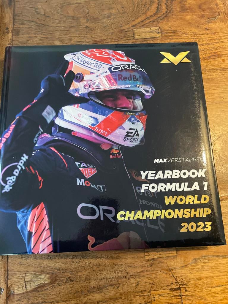 Max Verstappen Jaarboek Formule 1 Wereldkampioenschap 2023, Ophalen of Verzenden, Zo goed als nieuw