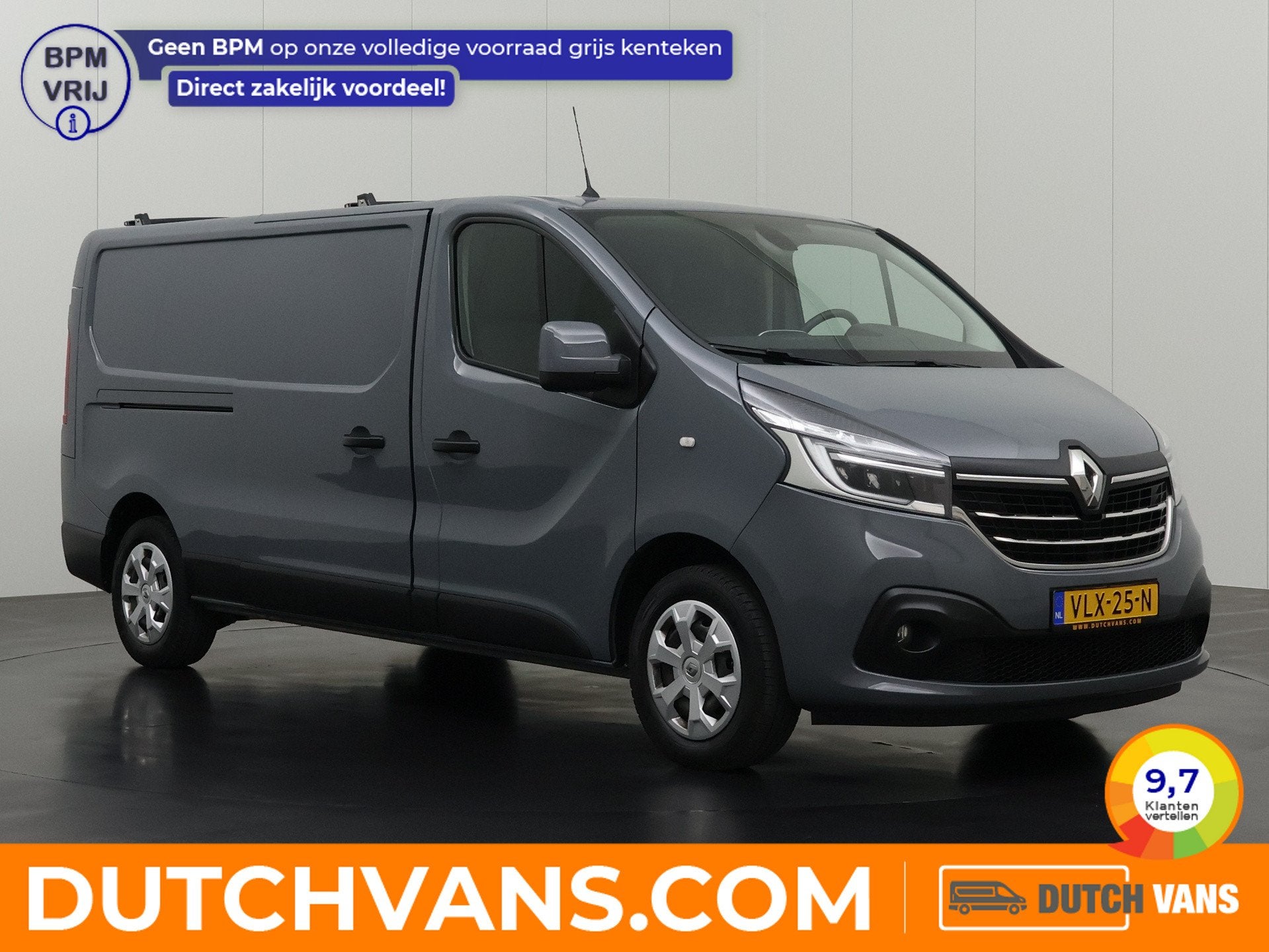 Renault Trafic 2.0DCi 120PK Lang Work Edition | Navigatie |, Voorwielaandrijving, Stof, Gebruikt, Euro 6