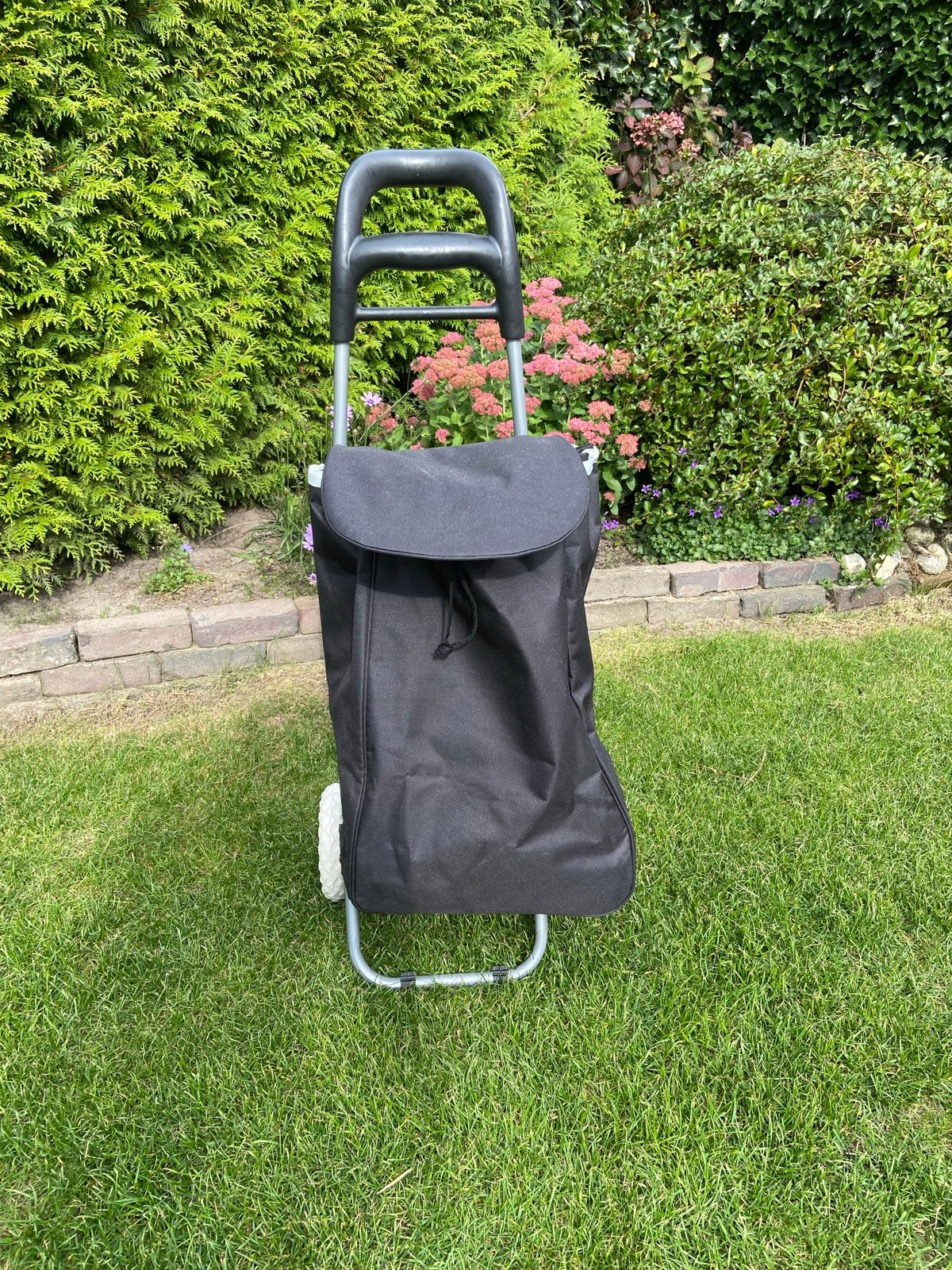 Inklapbare boodschappentrolley, Ophalen of Verzenden, Zo goed als nieuw, Zwart, Shopper