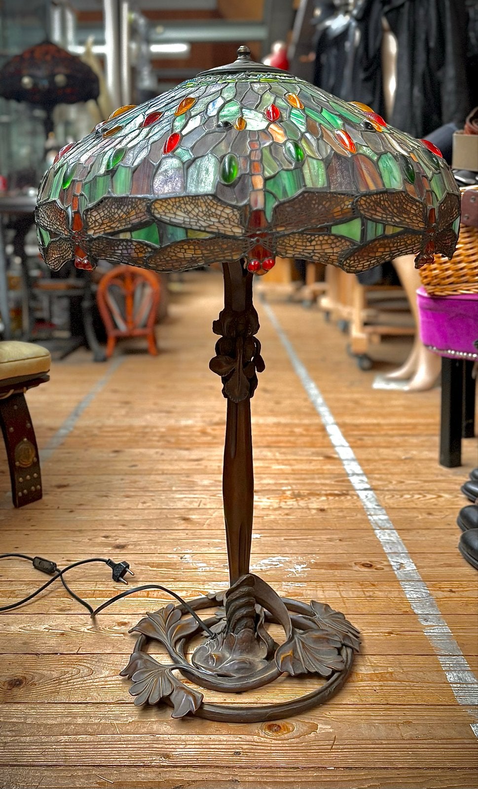 Louis Majorelle Art Nouveau lampvoet – Nancy ca. 1903, Antiek en Kunst, Ophalen of Verzenden