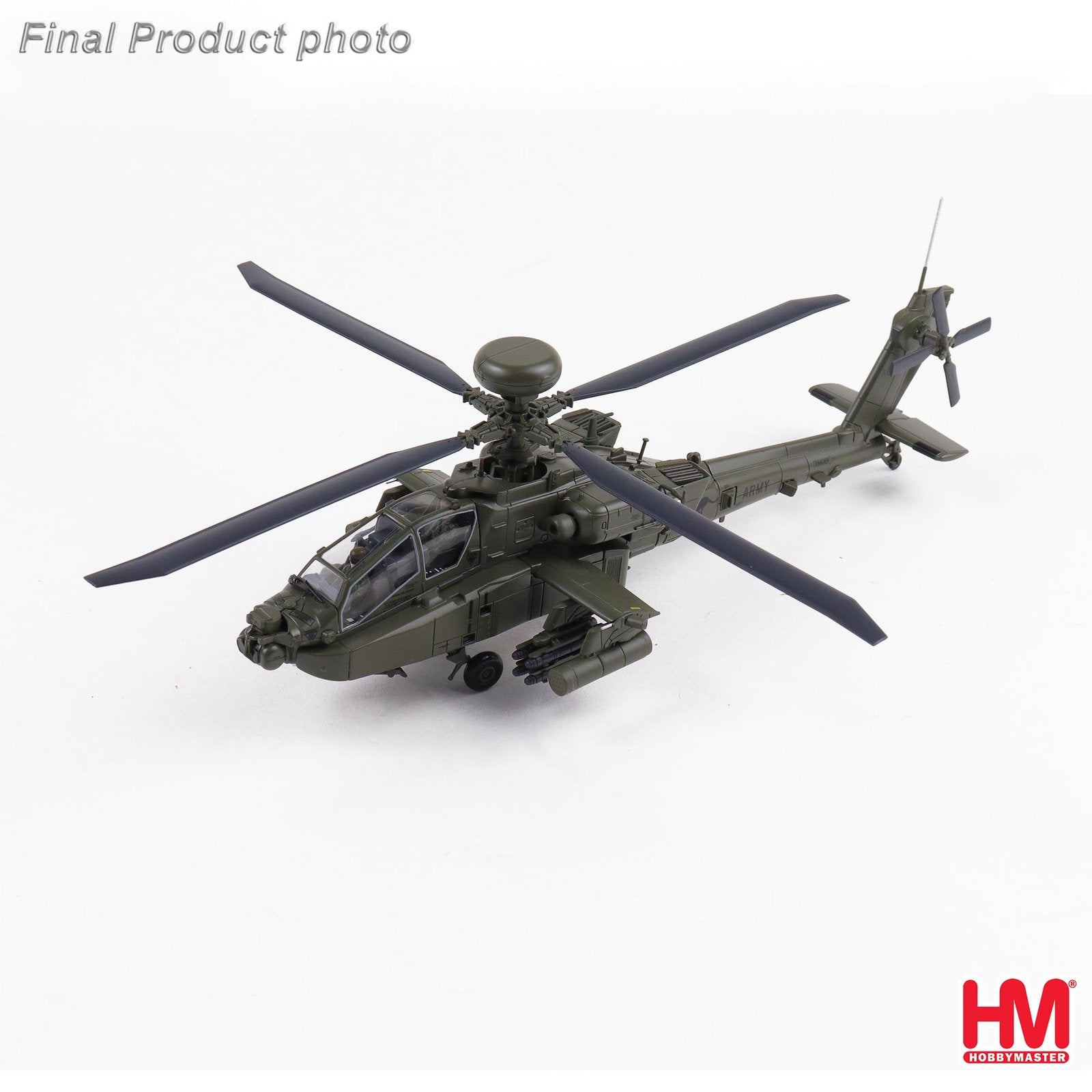 Hobby Master HH1224 Boeing AH-64E  Apache Attack Helicopter, Ophalen, Schaalmodel, Nieuw, Pilot Station