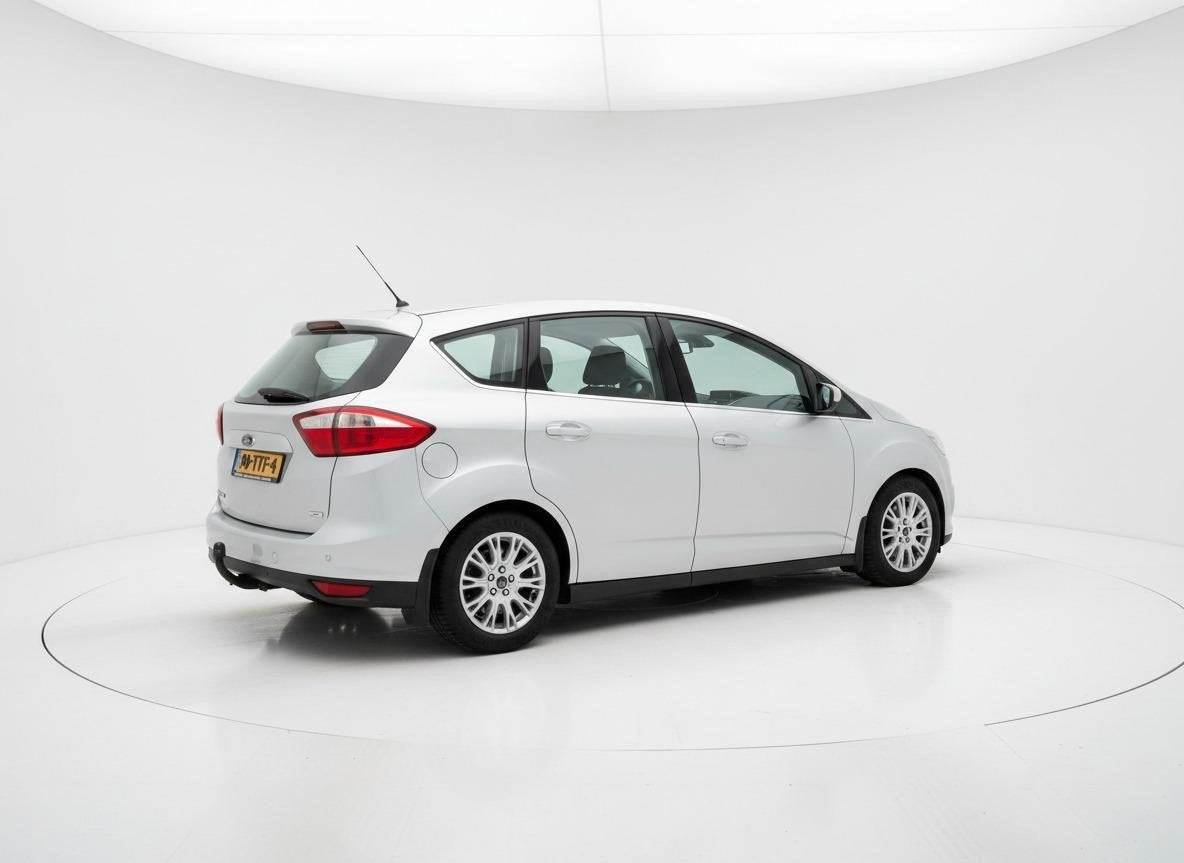 Ford C-Max 1.6 EcoBoost Titanium Trekhaak, Auto's, Voorwielaandrijving, Stof, Gebruikt, 4 cilinders