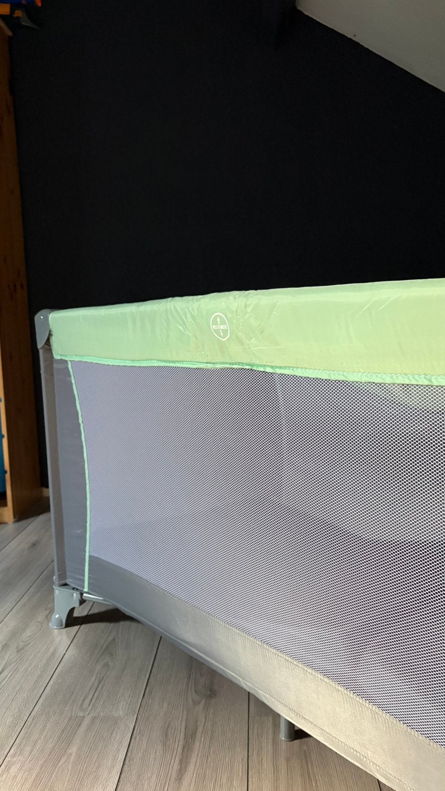 Lupilu campingbedje met matras, Ophalen, Zo goed als nieuw, Minder dan 140 cm, Matras