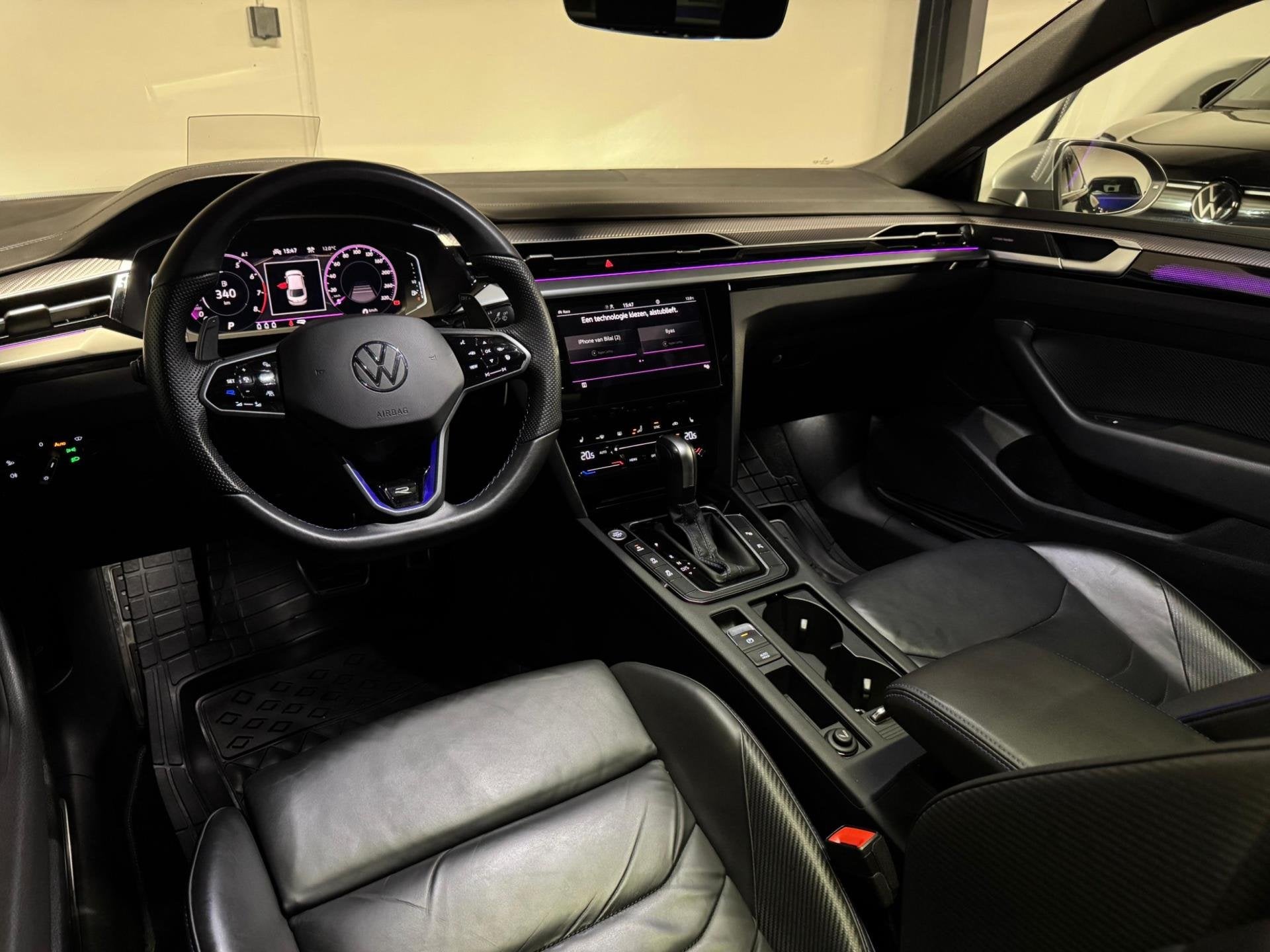 Volkswagen Arteon 2.0 TSI R PANO KEYLESS HUD VOL', Auto's, Volkswagen, Dealer onderhouden, Arteon, Gebruikt, Zwart