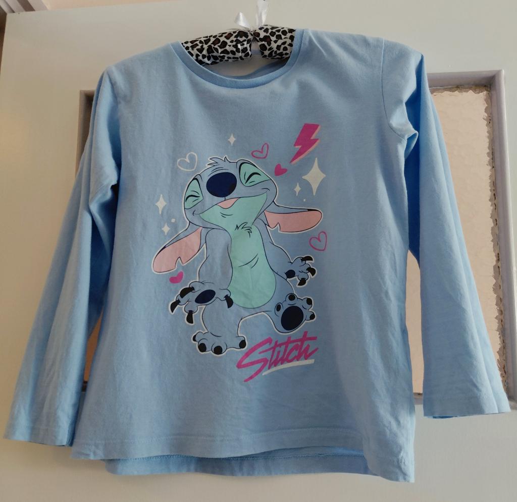 stitch t shirt, Disney, Gebruikt, Meisje, Ophalen of Verzenden