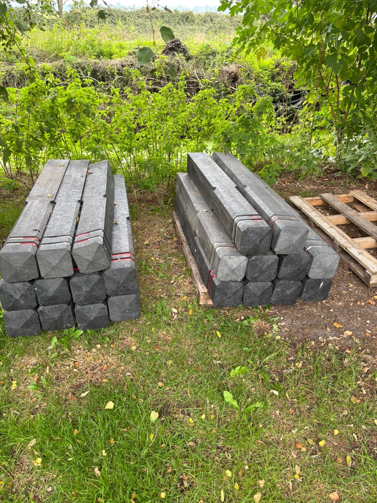 Diamantkoppalen 1,40 meter lang, Tuin en Terras, Ophalen, Kunststof, Gebruikt, 100 tot 200 cm