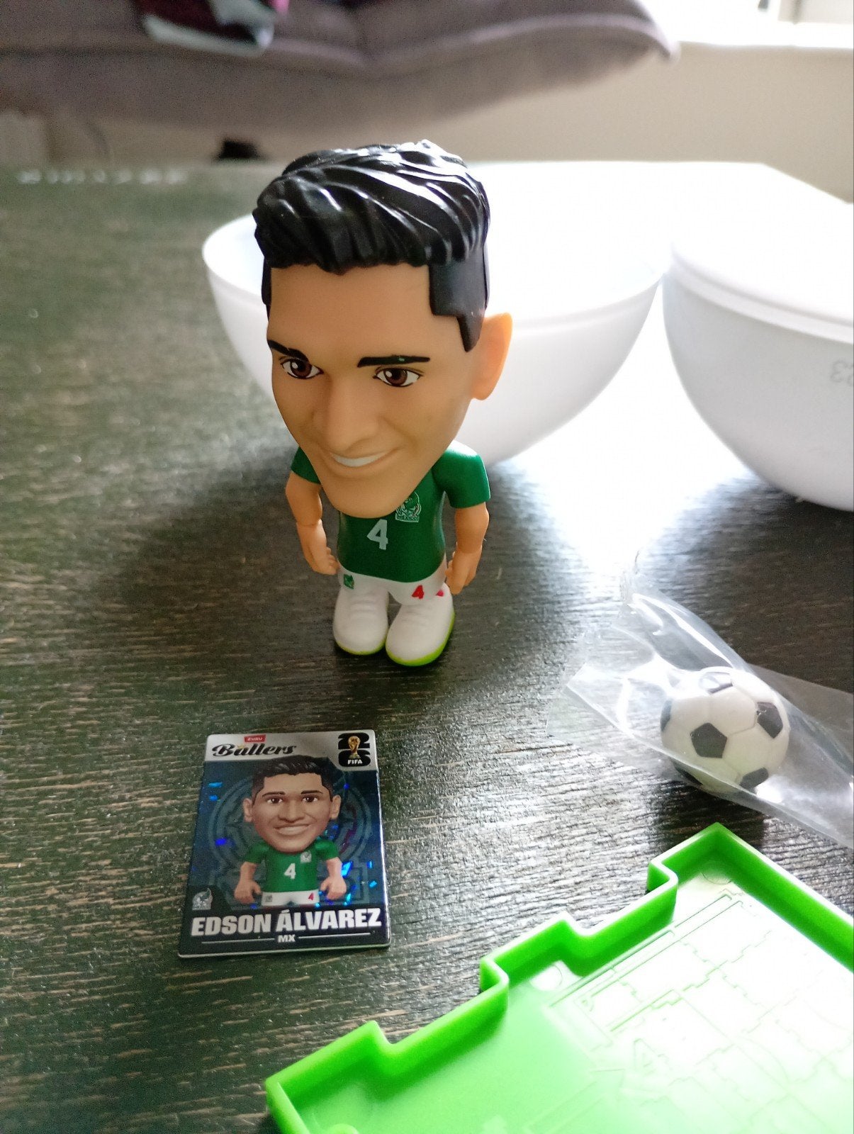Ballers WC 26 Edson Álvarez, Ophalen of Verzenden, Nieuw, Beeldje of Poppetje