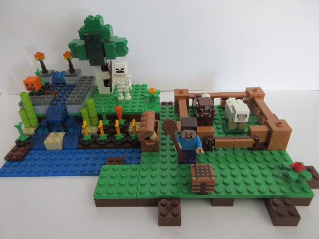 Lego Minecraft, 21114, 21167, 21177, Kinderen en Baby's, Speelgoed | Duplo en Lego, Zo goed als nieuw, Lego, Complete set, Ophalen of Verzenden