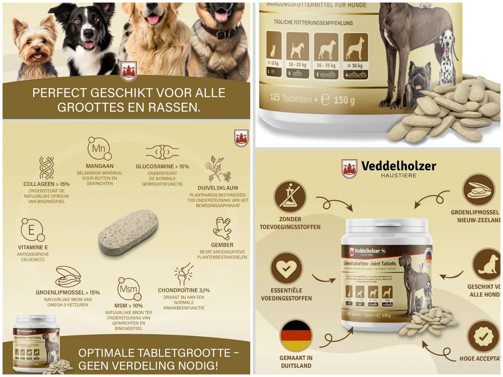 Heup- en gewrichtsproblemen, artrose bij honden., Dieren en Toebehoren, Ophalen of Verzenden, Hond
