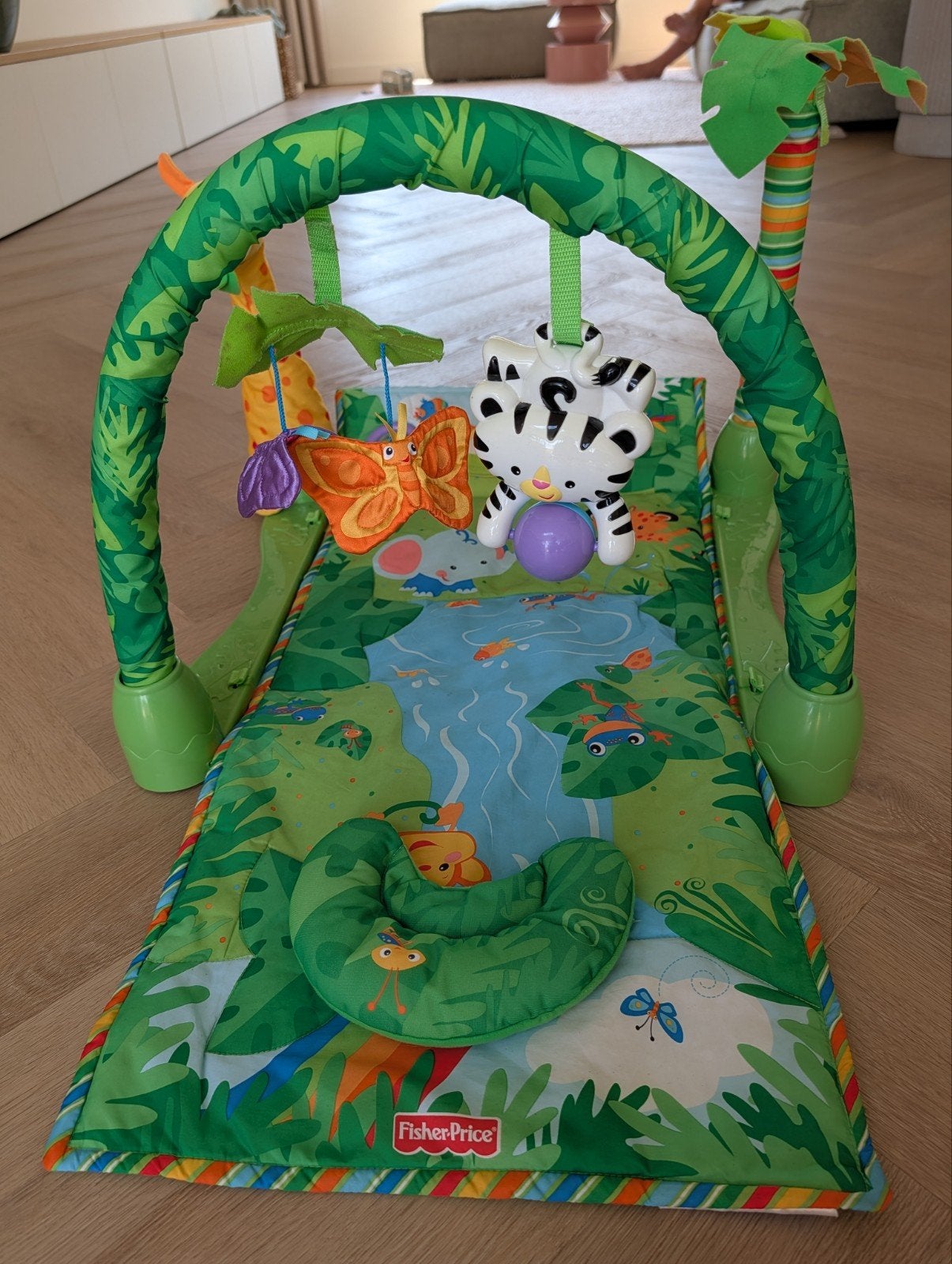 Fisher Price Babygym jungle met speeltjes en geluid, Ophalen, Gebruikt, Overige typen, Met geluid