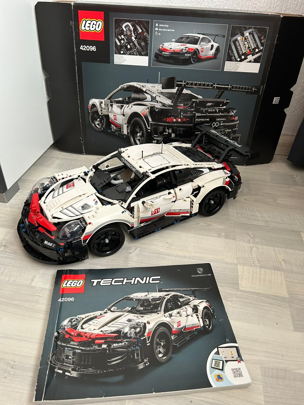 LEGO technic 42096 Porsche 911, Ophalen, Zo goed als nieuw