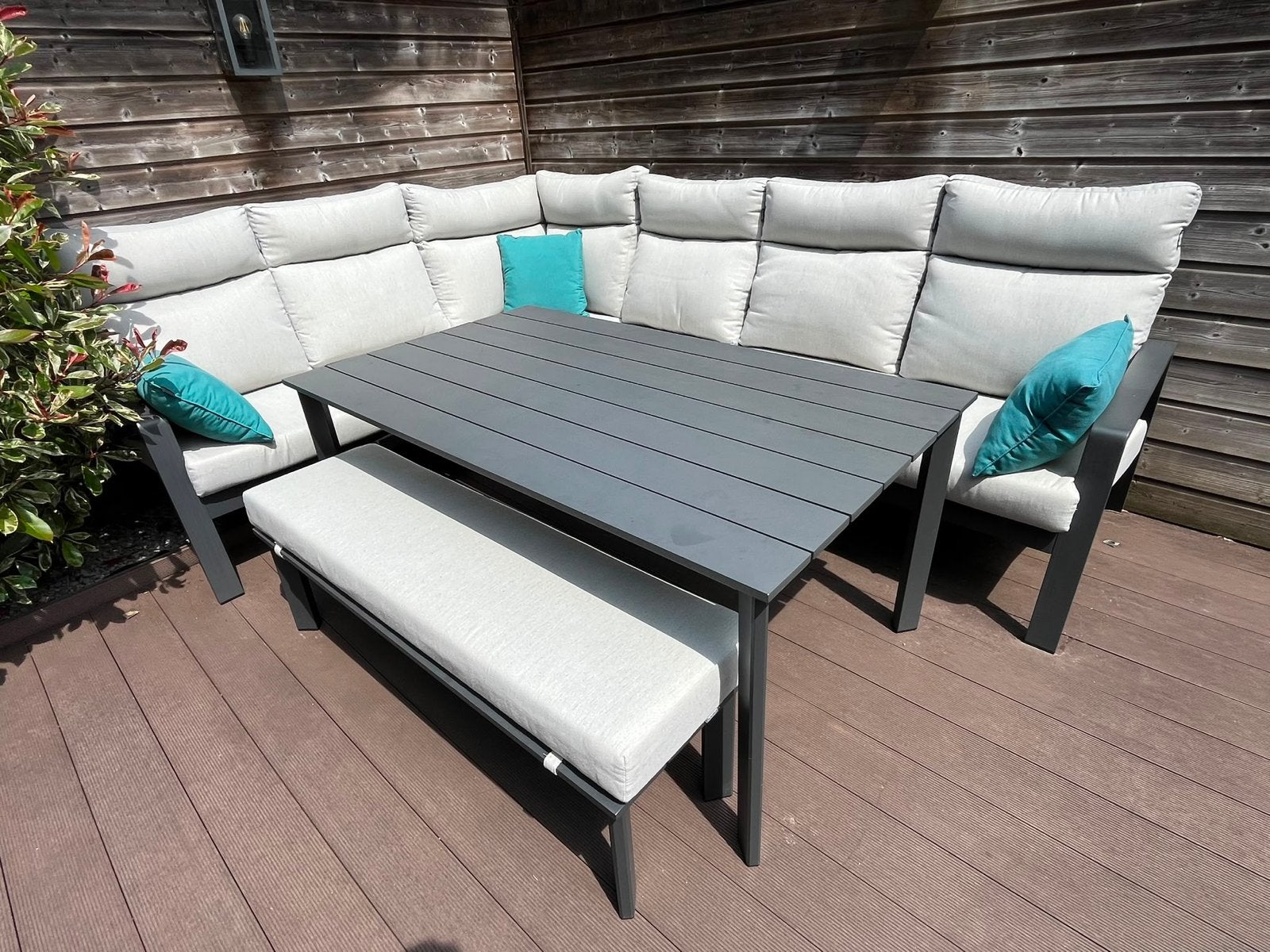 Intratuin loungeset., Ophalen, Aluminium, Zo goed als nieuw, Loungeset