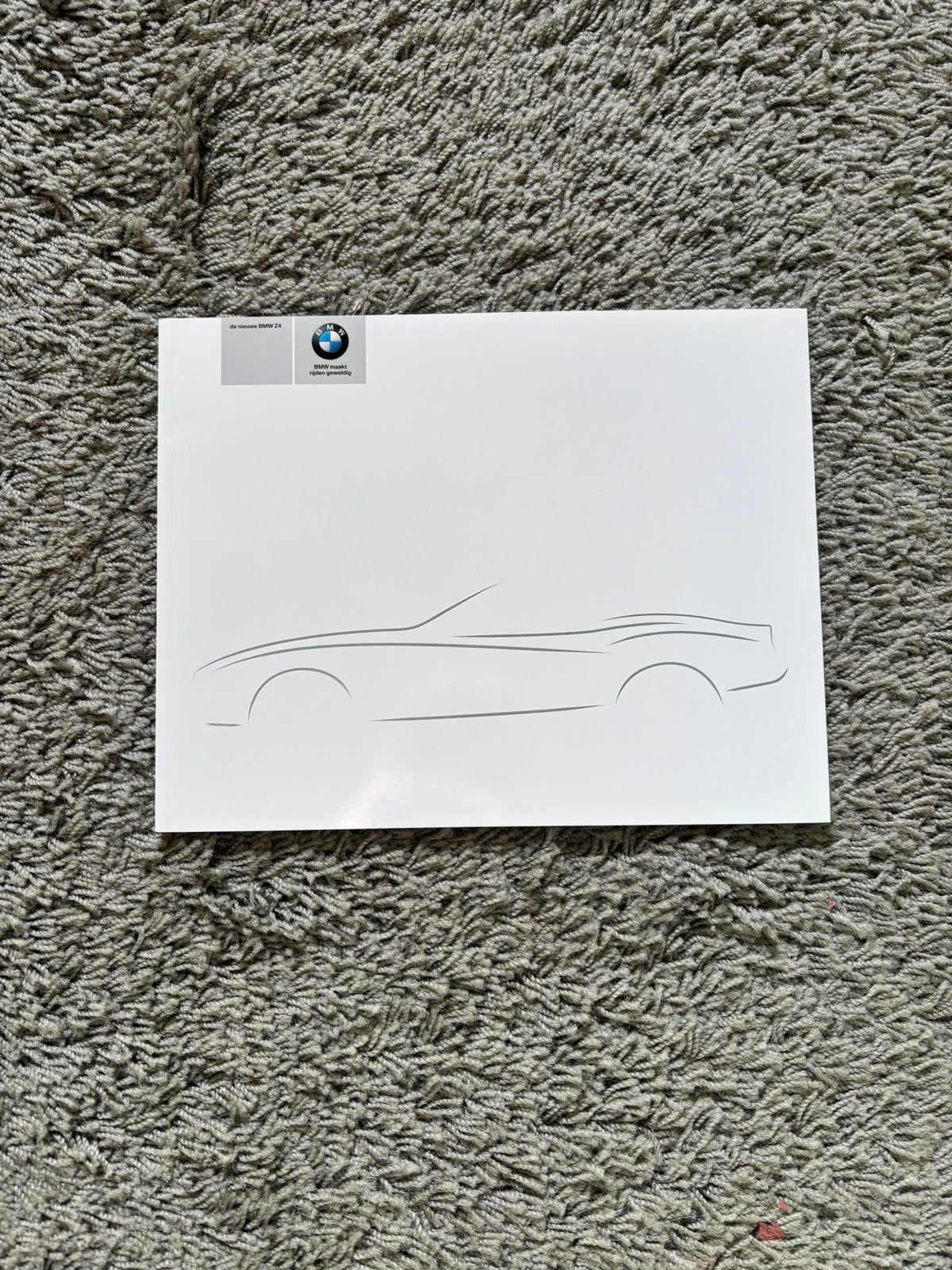 BMW Z4 folder, Ophalen of Verzenden, Zo goed als nieuw, BMW