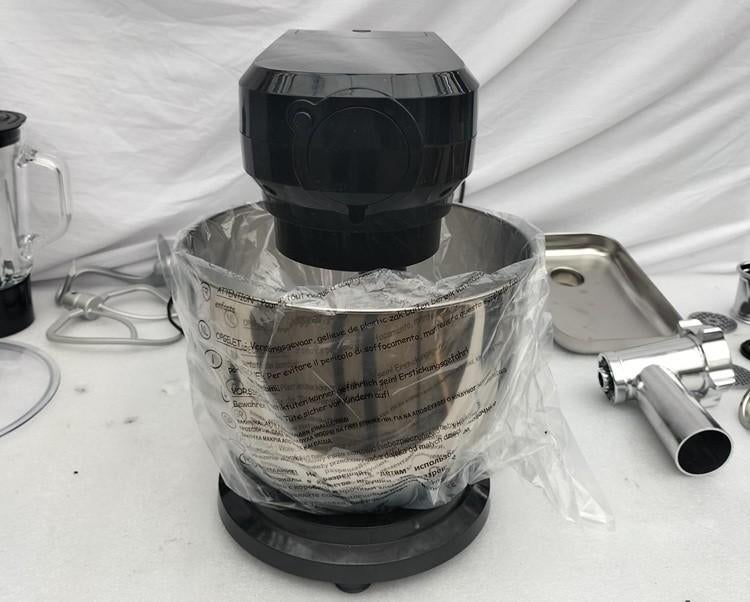 Kitchen brothers keukenmachine 6 in 1 keukenmixer, Witgoed en Apparatuur, Keukenmixers, 4 liter of meer, Nieuw, 3 snelheden of meer