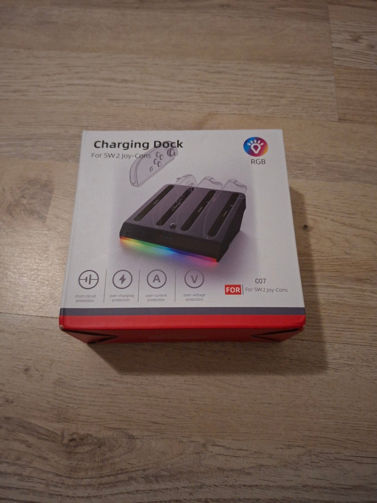 Oplaadstation voor Nintendo Switch Joy-Cons met RGB, Ophalen of Verzenden, Nieuw, Zonder controller, Switch Original