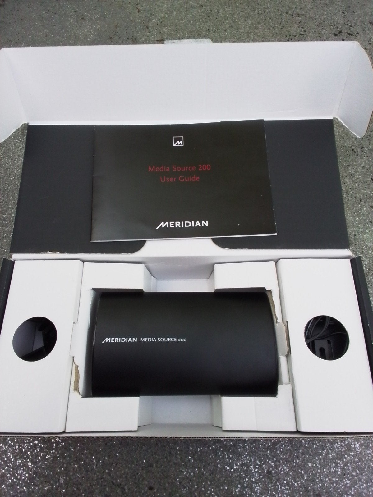 Meridian Media Source 200 (MS200) - Netwerkspeler, Ophalen of Verzenden, Zo goed als nieuw, Optische audio, Zonder harde schijf