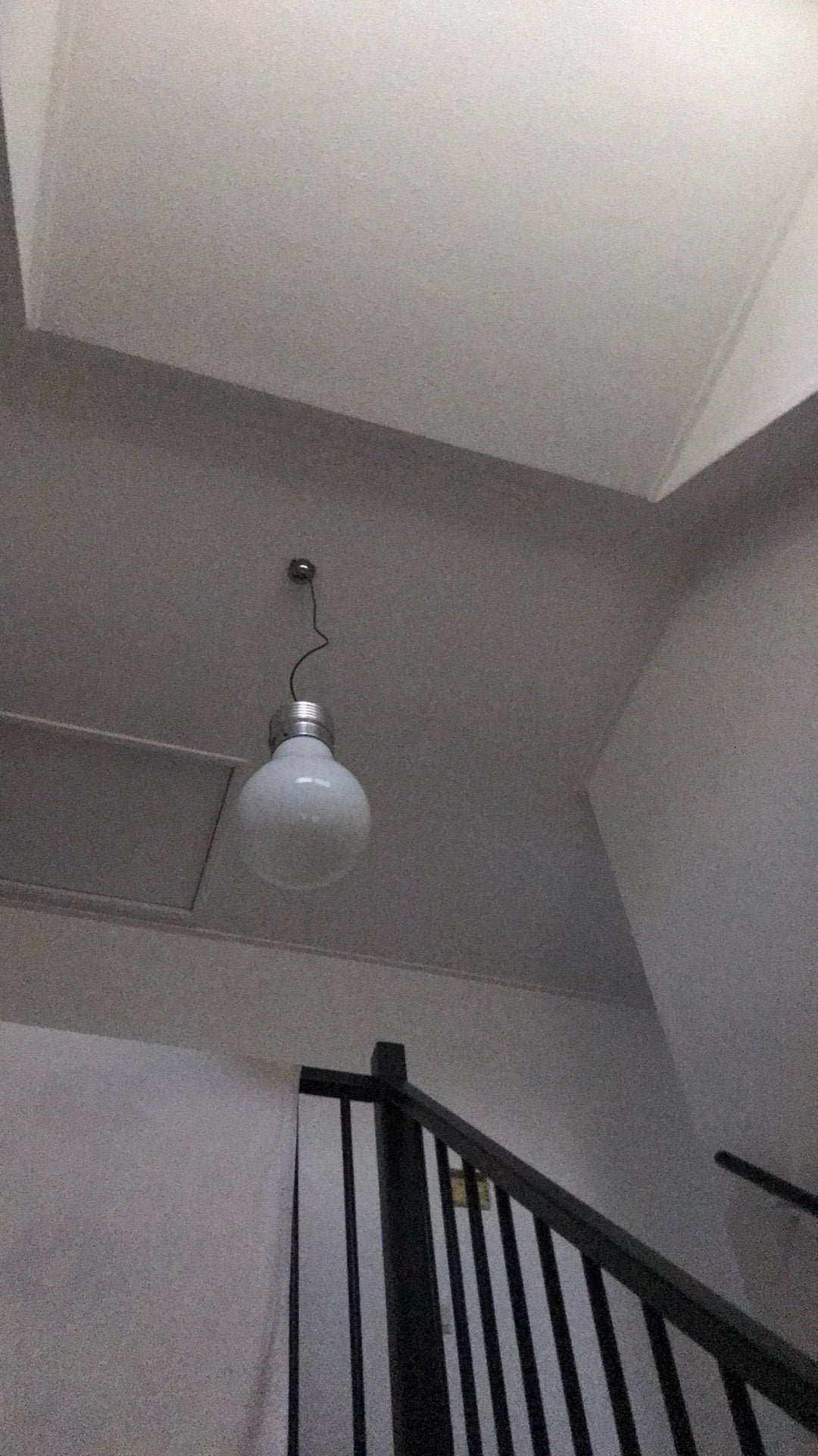 Hal lamp, Huis en Inrichting, Ophalen, Gebruikt, Hanglamp, Glas