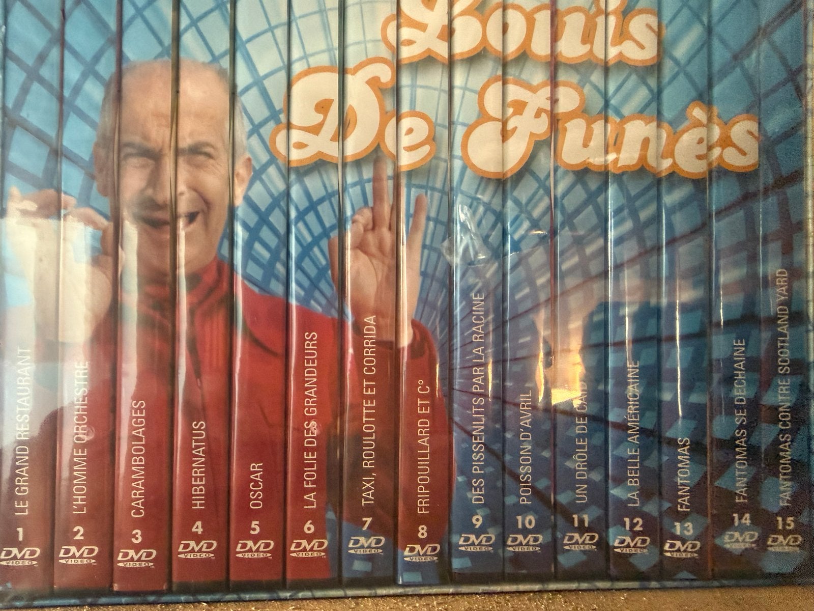 Louis de Funès serie DVD Box ongeopend nog in de plasticfoli, Klassieker, Alle leeftijden, Ophalen of Verzenden, Nieuw in verpakking