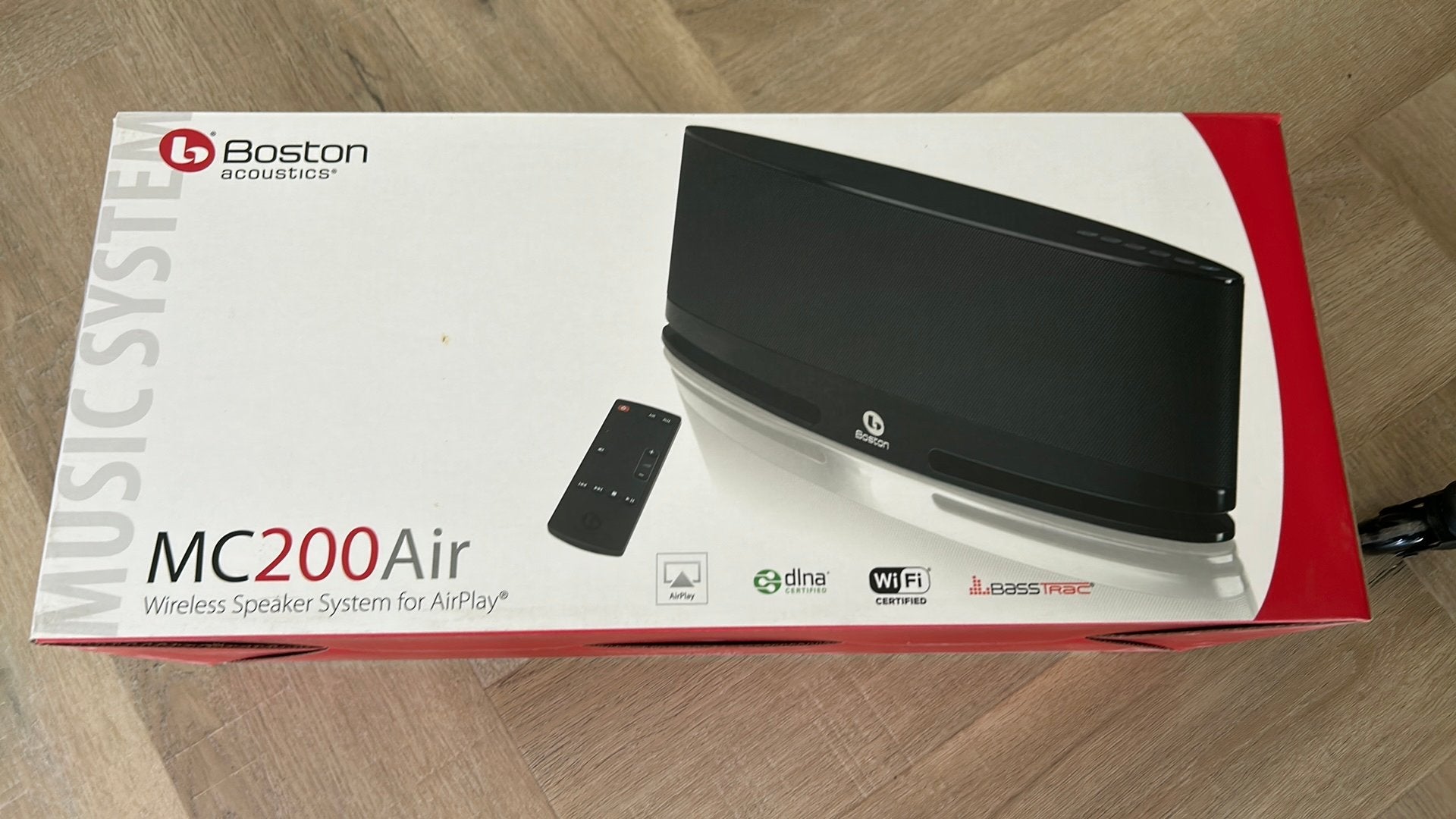 Boston Acoustics MC200Air AirPlay Muzieksysteem, Overige merken, Ophalen of Verzenden, Zo goed als nieuw, Minder dan 60 watt